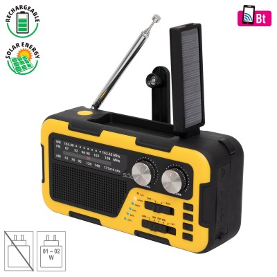 Radio cu baterie solară multifuncțional - RPH 2